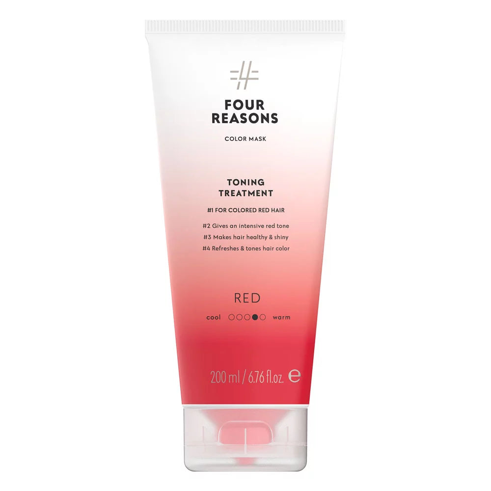 FOUR REASONS Color Mask kaukė tonuojamoji RED 200 ml